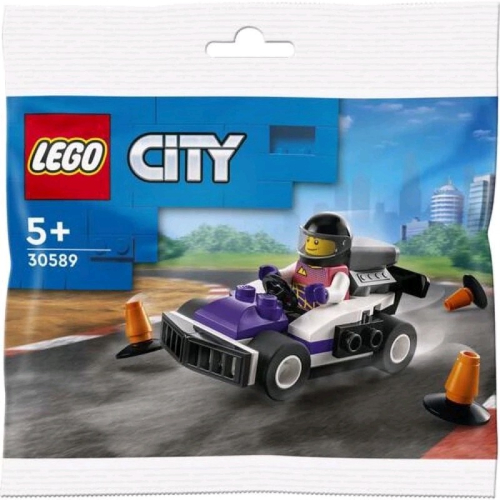 LEGO 樂高 30589 CITY 城市 Go-Kart Racer Polybag 卡丁車 賽車手