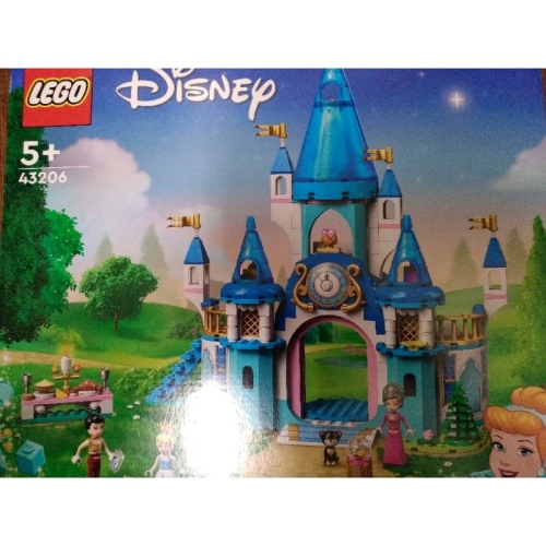LEGO 樂高 43206 仙杜瑞拉 灰姑娘 白馬王子的城堡 迪士尼 公主 城堡
