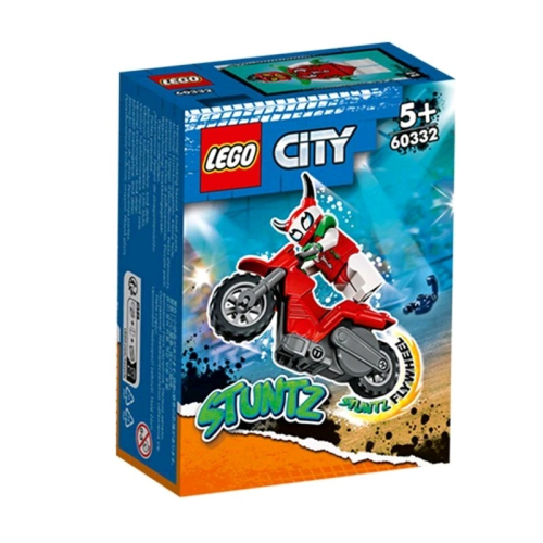 lego 樂高 CITY 城市 60332 蠻橫魔蠍特技摩托車