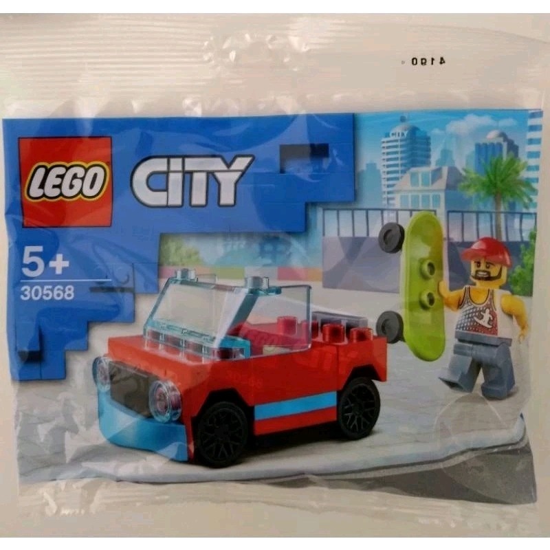 LEGO 樂高 30568 滑板小子 滑板玩家 CITY 城市系列 polybag 全新未拆 現貨-細節圖2