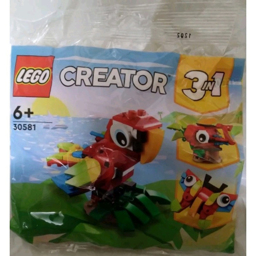 LEGO 樂高 30581 CREATOR系列 Tropical Parrot 百變鸚鵡