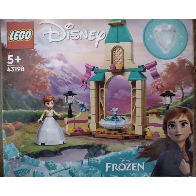 LEGO 樂高 43198 迪士尼公主 冰雪奇緣 安娜的城堡庭院 全新未拆-細節圖2