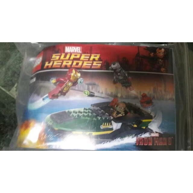 LEGO 樂高 復仇者聯盟 鋼鐵人系列 超級英雄 76006 港灣追逐 全新品無盒-細節圖2
