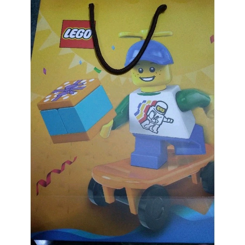 LEGO 樂高 童玩節 童玩派對包 驚喜包 30563 30548 童玩收納包 樂高人偶書籤 兒童節 禮物-細節圖3