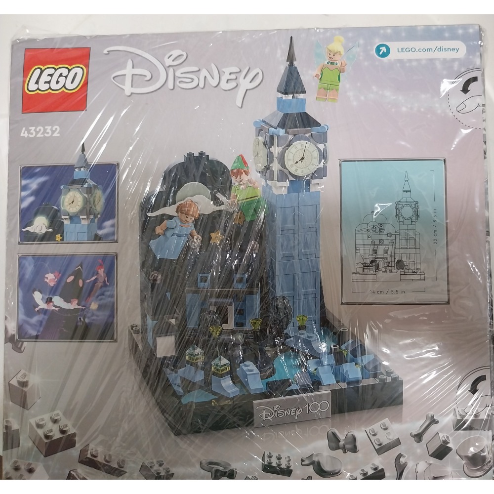 LEGO 樂高 43232 Disney 迪士尼 彼得潘和溫蒂飛越倫敦-細節圖2