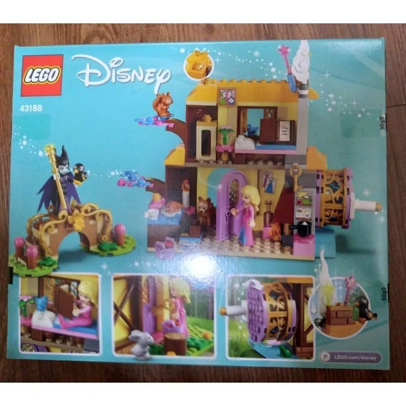 LEGO 樂高 43188 迪士尼 公主 奧蘿拉的森林小屋 睡美人-細節圖2