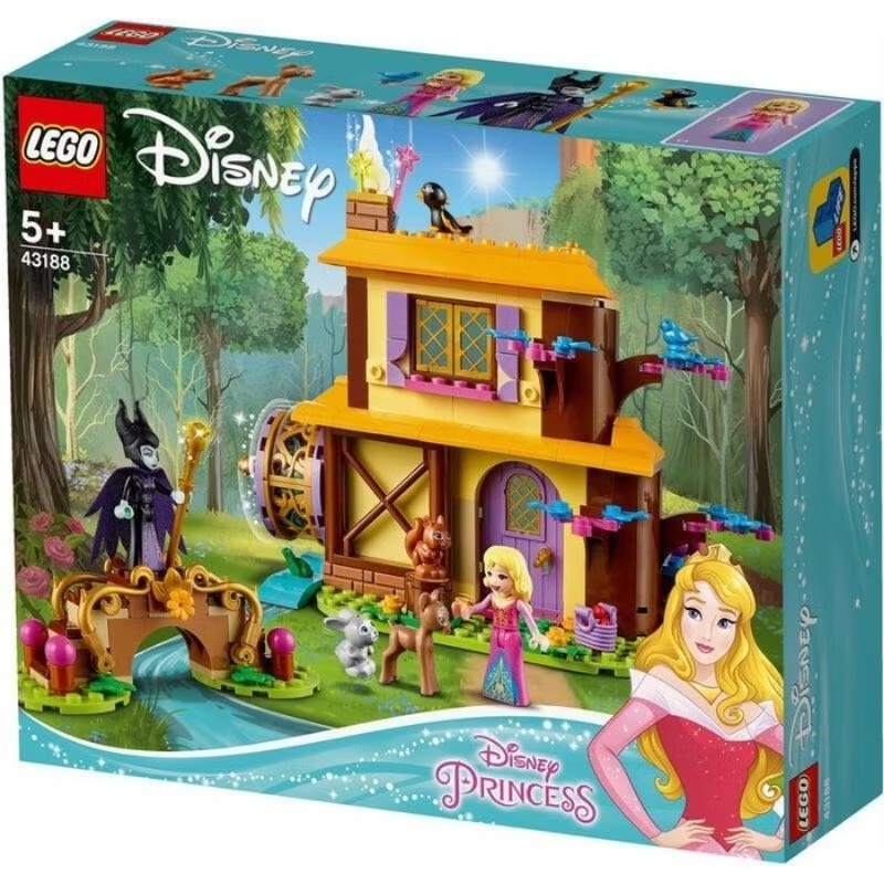 LEGO 樂高 43188 迪士尼 公主 奧蘿拉的森林小屋 睡美人-細節圖3