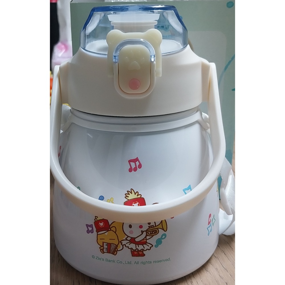 mimity不鏽鋼水壺 304 兒童水壺 600cc吸管水壺 背帶水壺 水壺-細節圖2