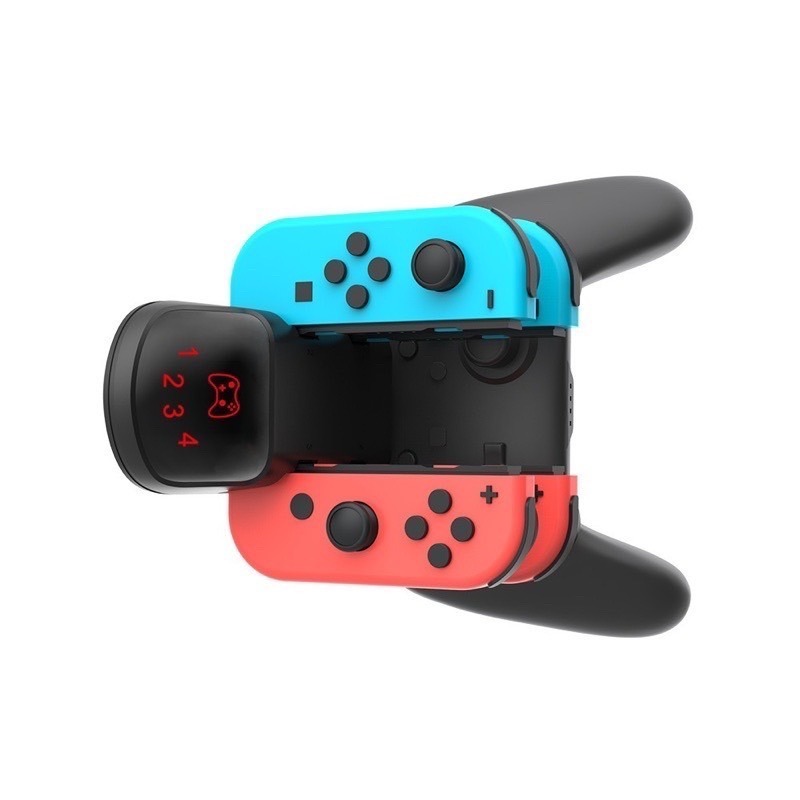 台灣現貨 5合一 任天堂 switch 手柄多功能座充 joy con NS 左右小手柄 充電器🐶兩隻臘腸-細節圖3