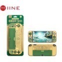 Switch OLED 專用 主機殼 可插底座 分離式 水晶殼 外殼 joycon 保護殼 保護套 透明殼 硬殼-規格圖11