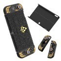 Switch OLED 專用 主機殼 可插底座 分離式 水晶殼 外殼 joycon 保護殼 保護套 透明殼 硬殼-規格圖11