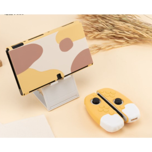 Switch 極想 三花立體貓掌 主機保護殼 OLED版 軟殼 硬殼 主機 + Joy-Con保護殼