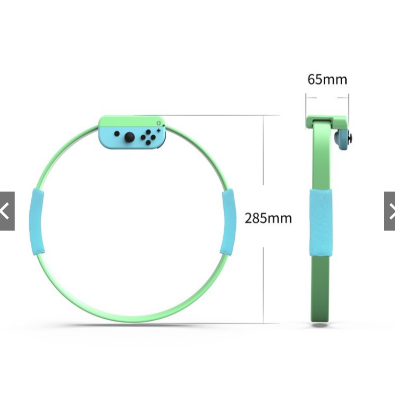 任天堂 SWITCH NS 副廠 良值 兒童版 健身環 腿部固定帶 握把套 RING FIT 不含包含遊戲-細節圖4