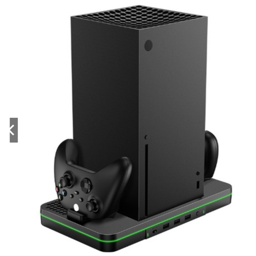 Xbox 充電散熱座 良值 Xbox 主機散熱座 風扇 手把 充電 散熱器 Xbox series X/S-細節圖5