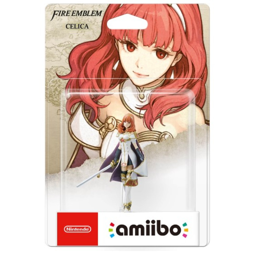 全新任天堂明星 NFC 連動人偶玩具 amiibo, 賽莉卡 (聖火降魔錄系列)(不含遊戲片)-細節圖3