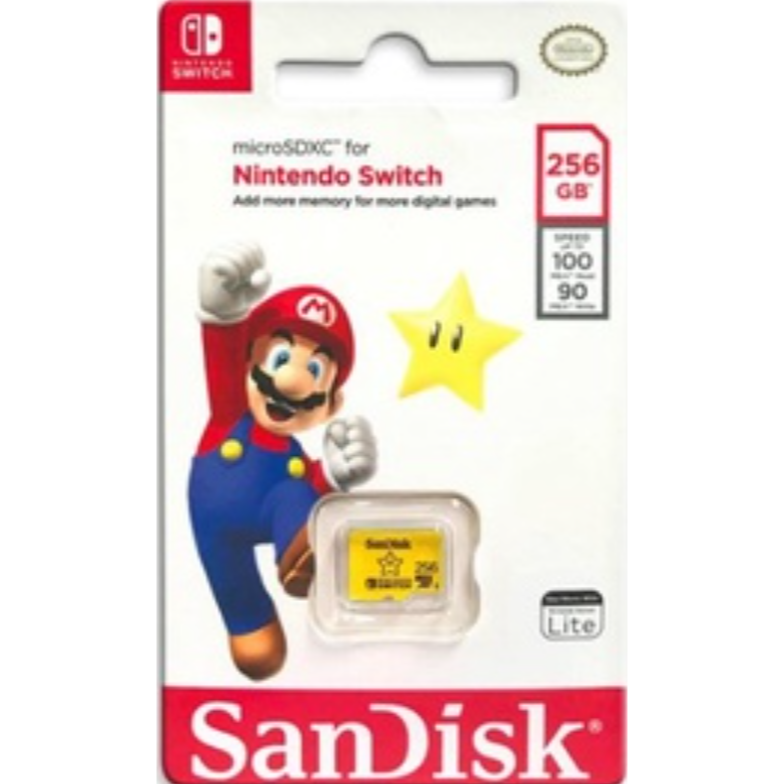 ［台灣展碁公司貨］NS SWITCH 記憶卡 SanDisk 128G 256G 512G microSDXC 任天堂-細節圖3