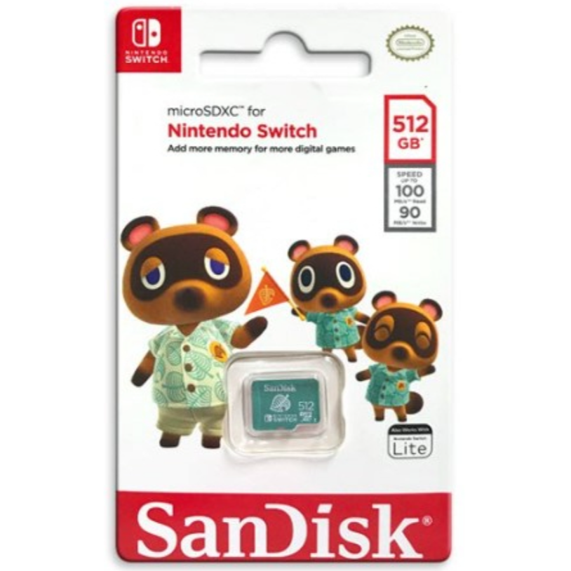 ［台灣展碁公司貨］NS SWITCH 記憶卡 SanDisk 128G 256G 512G microSDXC 任天堂-細節圖4