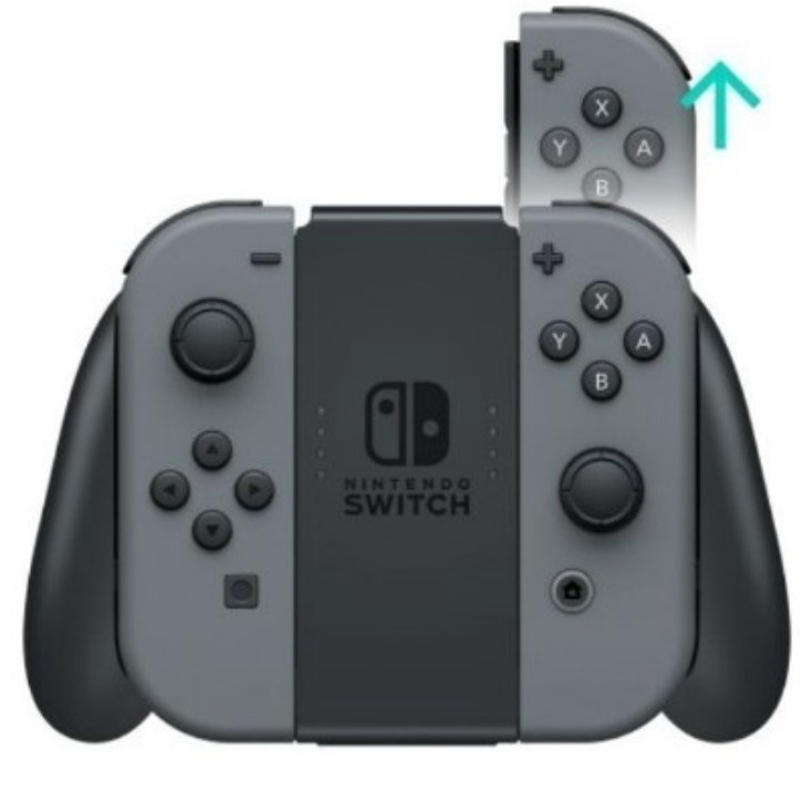 Switch官方正品原廠手把支架-任天堂公司貨 全新手把 joycon手把握把 充電握把 舒適握把 手把-細節圖2