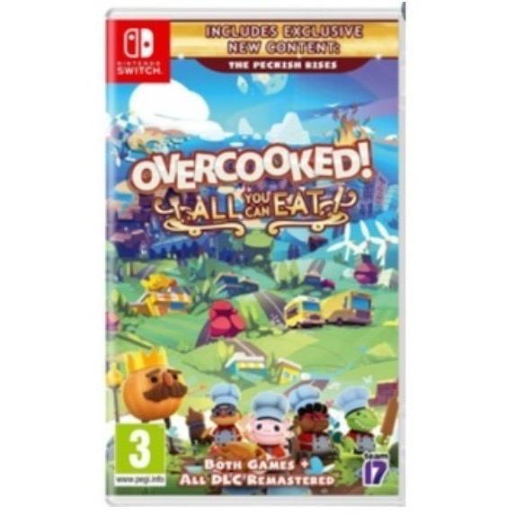 【兩隻臘腸】中文版 PS5 NS Switch 胡鬧廚房 overcooked 全都好吃 煮過頭 完全版 煮過頭1+2-細節圖2