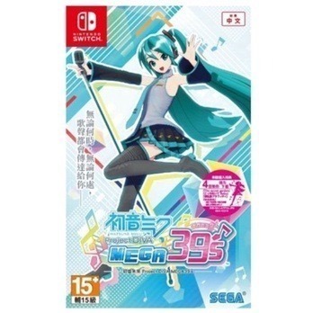 初音未來 遊戲片 Switch NS Project DIVA MEGA39＇s 中文版 初音 ipega 遊戲控制器-細節圖2