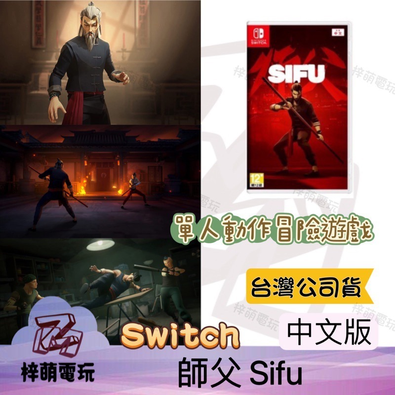 【兩隻臘腸】 SWITCH NS 師父 師傅 SIFU 第三人稱 格鬥 武術 動作遊戲 中國功夫 中文版-細節圖2