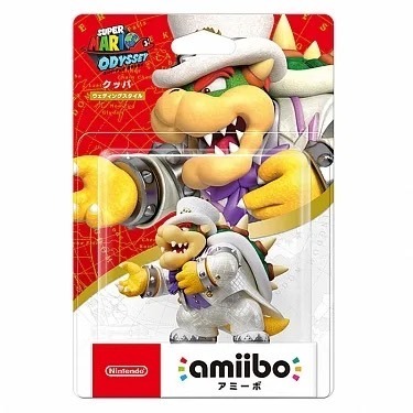 【兩隻臘腸】現貨 NS 超級瑪利歐系列 限量 奧德賽 白色新郎禮服 Amiibo 公仔 NFC amiibo禮服系列-細節圖2