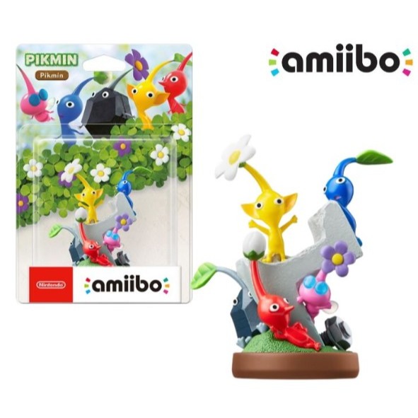 [兩隻臘腸］amiibo公仔 皮克敏&歐力馬 (明星大亂鬥系列)-細節圖2