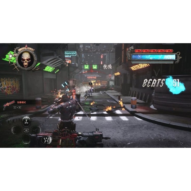 【兩隻臘腸】免運 PS5 槍神 G.O.R.E. Gungrave G.O.R.E (中文版) 全新未拆現貨-細節圖3