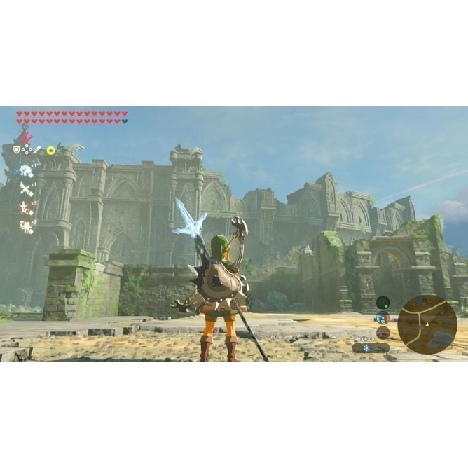 【兩隻臘腸】免運 NS Switch 薩爾達傳說 曠野之息 中文版 荒野之息 遊戲片全新未拆 限定版 薩爾達 DLC-細節圖6