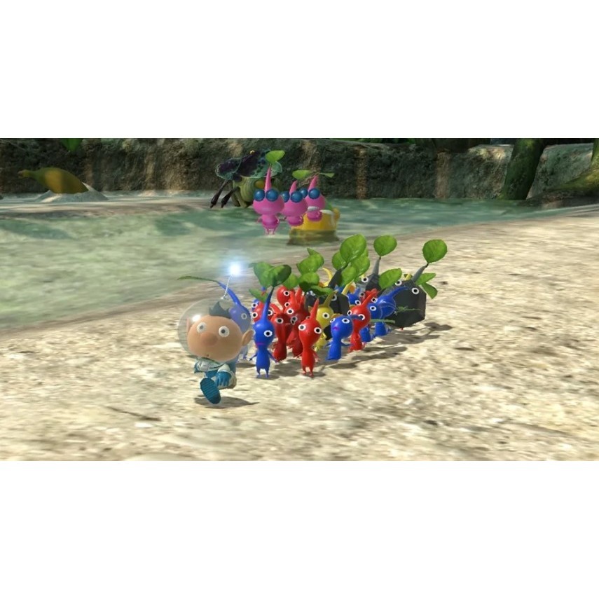 【兩隻臘腸】免運 NS Switch 皮克敏3 豪華版 Pikmin 3 中文版 遊戲片 全新未拆-細節圖4