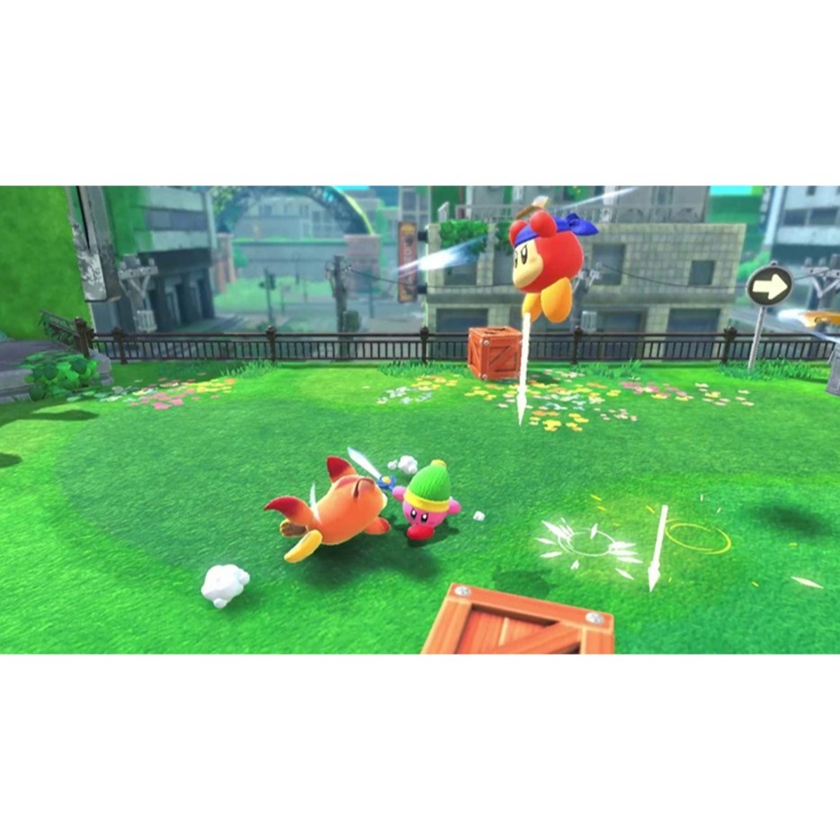 【兩隻臘腸】免運 現貨 NS Switch 星之卡比 探索發現 中文版 卡比之星 發現探索 卡比 全新未拆-細節圖2
