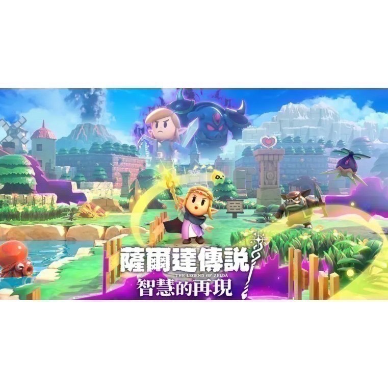 【兩隻臘腸】現貨 遊戲片 NS 《薩爾達傳說 智慧的再現 》台南電玩-細節圖2
