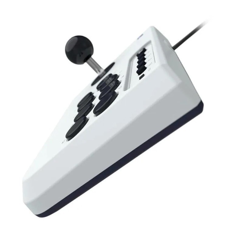 【兩隻臘腸】現貨 HORI 有線格鬥迷你搖桿-白色(PS5,PS4,PC 專用)(SPF-038A)-細節圖6