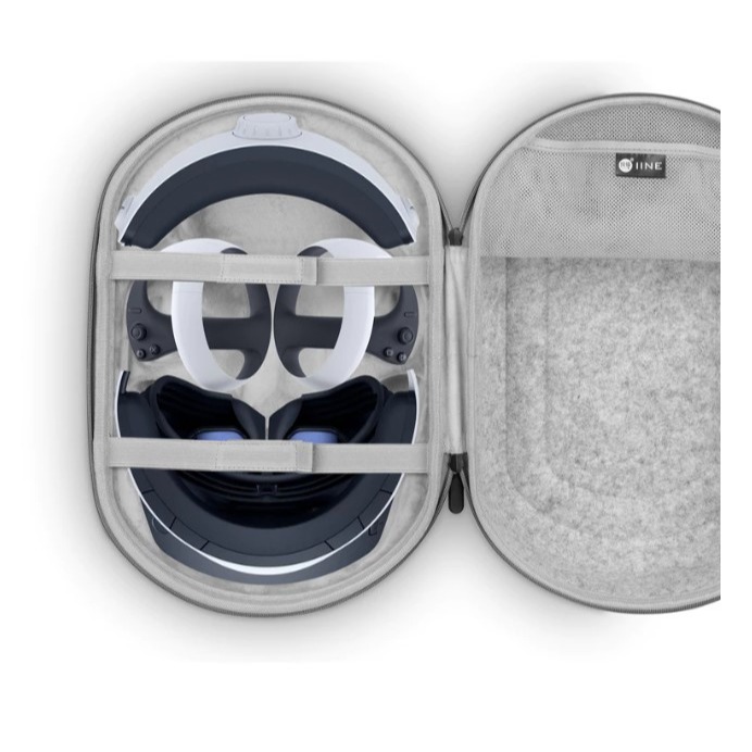 【兩隻臘腸】現貨 良值 PS5《 VR2 收納包 》毛氈包 VR 手提防撞包-細節圖4