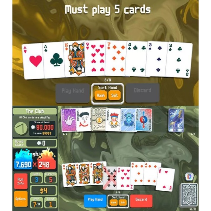 【兩隻臘腸】現貨 免運 NS Switch 《小丑牌Balatro 》中文版 遊戲片-細節圖2