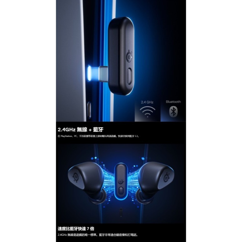 【兩隻臘腸】Steelseries 賽睿  Arctis GameBuds 真無線遊戲耳機 電競耳機 出清特價-細節圖7