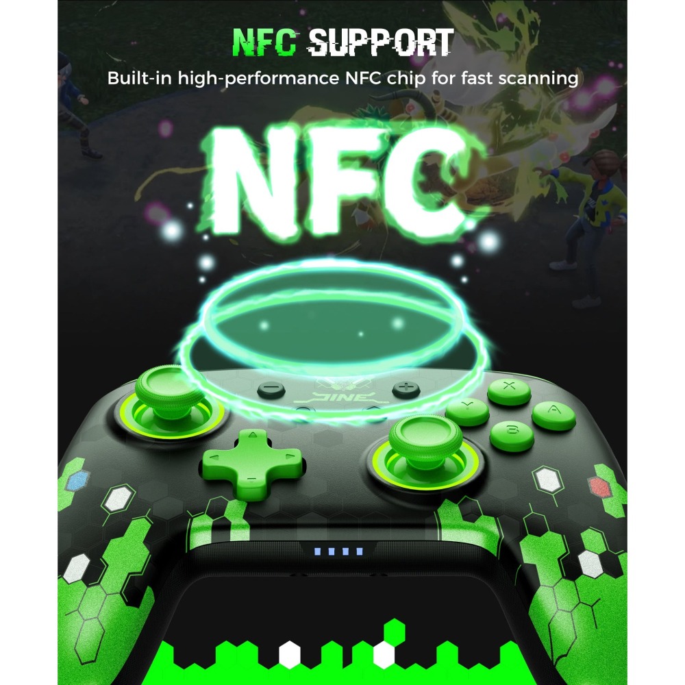 【兩隻臘腸】良值 NS NS2 無線喚醒 手把 ZA主題配色 傳說 L1224-細節圖4