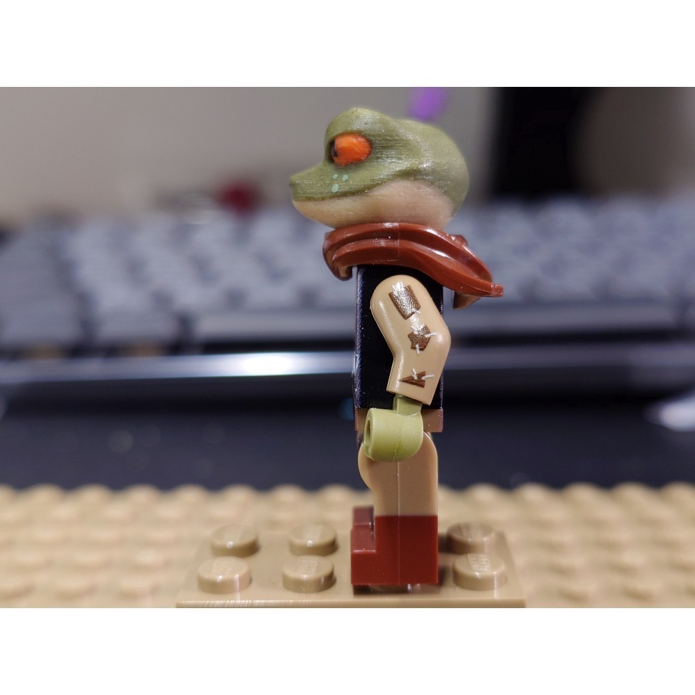 Lego ninjago 第三方印刷 佛洛希奇 道場管理員-細節圖3