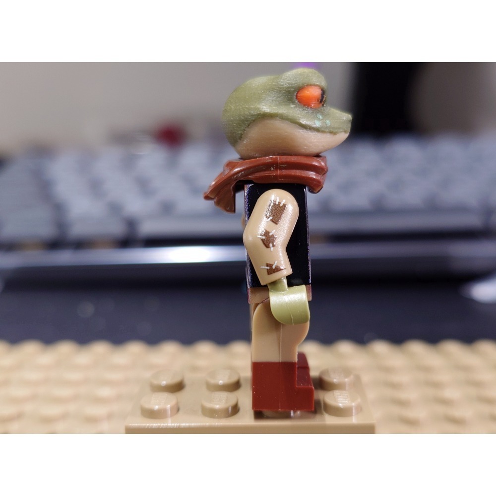 Lego ninjago 第三方印刷 佛洛希奇 道場管理員-細節圖4