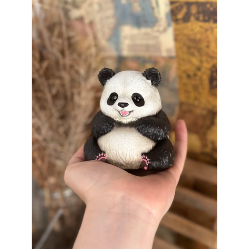 ✿AREA.TOY✿ (現貨) 博物志 熊孩子系列 大熊貓 熊貓 國寶 療癒小物 兒童節 模型-細節圖3