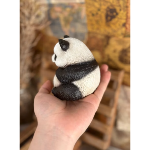 ✿AREA.TOY✿ (現貨) 博物志 熊孩子系列 大熊貓 熊貓 國寶 療癒小物 兒童節 模型-細節圖4