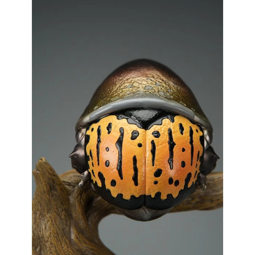 ✿AREA.TOY✿ 博物志 甲蟲物語 PLUS 長戟大兜 昆蟲 仿真 限定版 放大 模型 收藏品 公仔 雕像-細節圖5