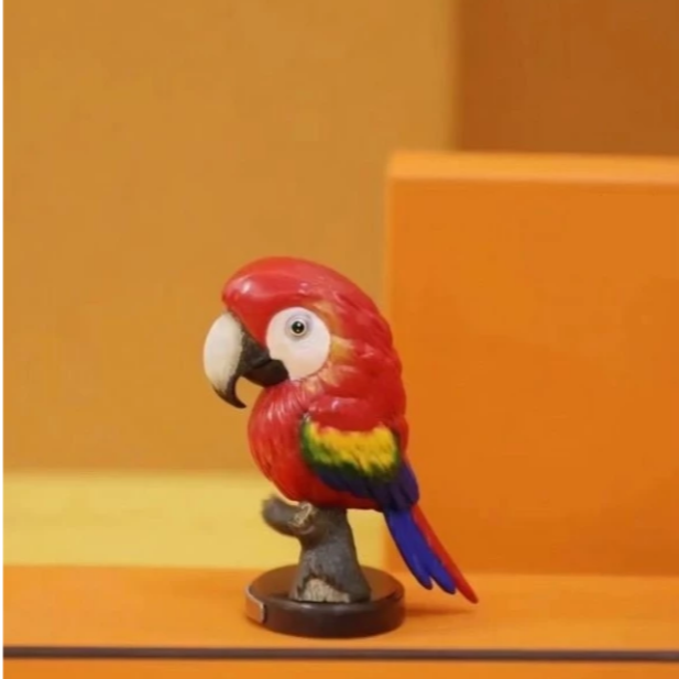 ✿AREA.TOY✿ (現貨) 博物志 群鸚薈萃 第一彈 仿真 鸚鵡 鳥 寵物 動物模型 公仔 盒玩 盲盒 隱藏 手辦-細節圖3