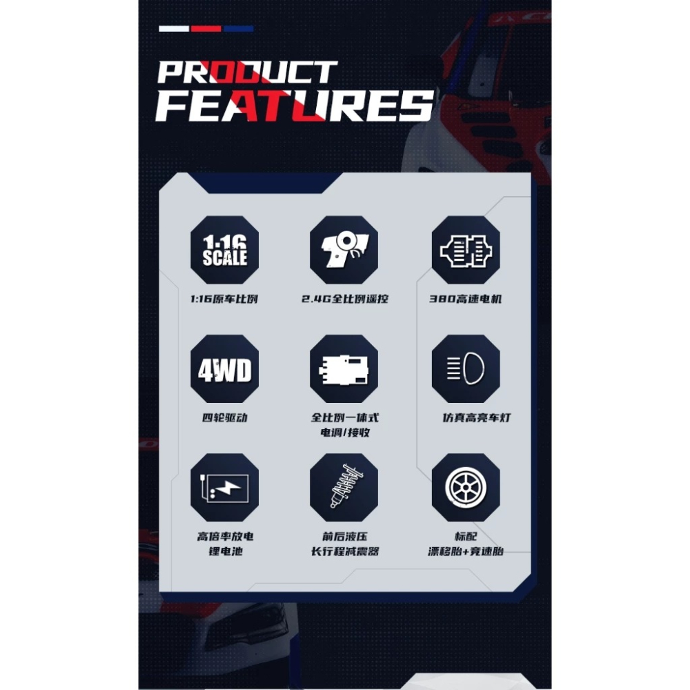 ✿AREA.TOY✿ 最新上市 松果林 SG-1607 1608 PRO 1:16 無刷 全比例 平跑 拉力車 遙控車-細節圖5