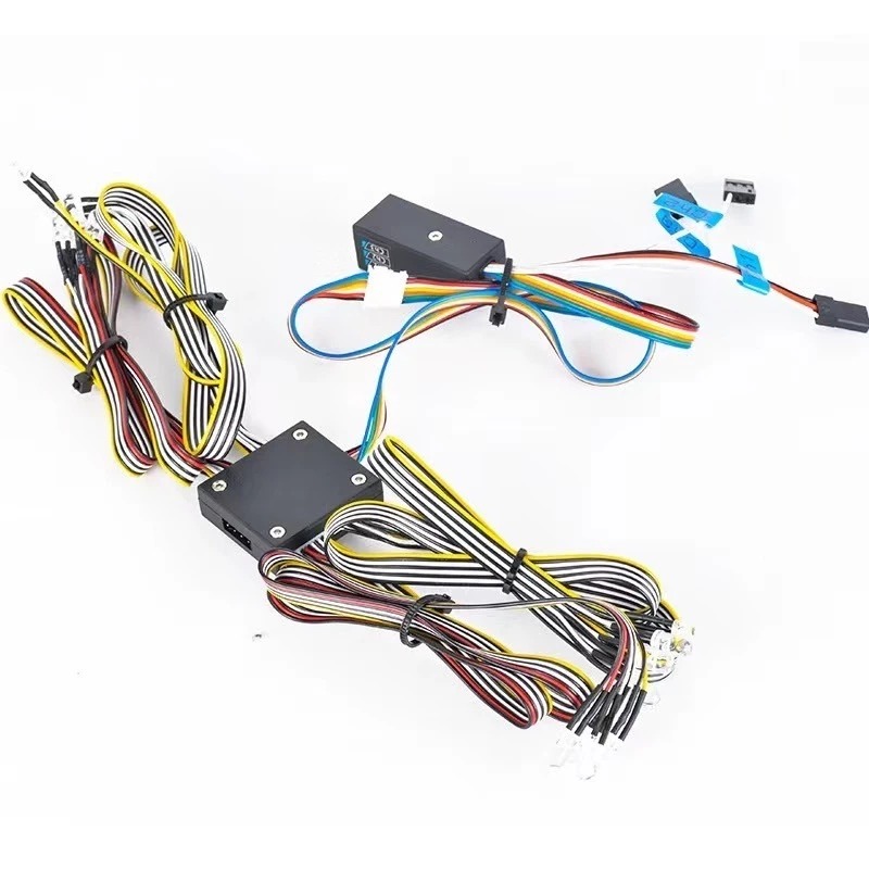 ✿AREA.TOY✿ 台灣現貨 14燈 連動燈組 1/8 1/10 遙控車 煞車燈 倒車燈 方向燈 大燈 共16燈-細節圖6