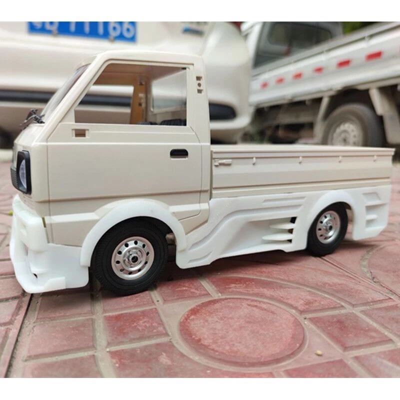 ✿AREA.TOY✿ D12 WPL 頑皮龍鈴木小貨車 光固化 包圍 大包 寬體 原車同色-細節圖2
