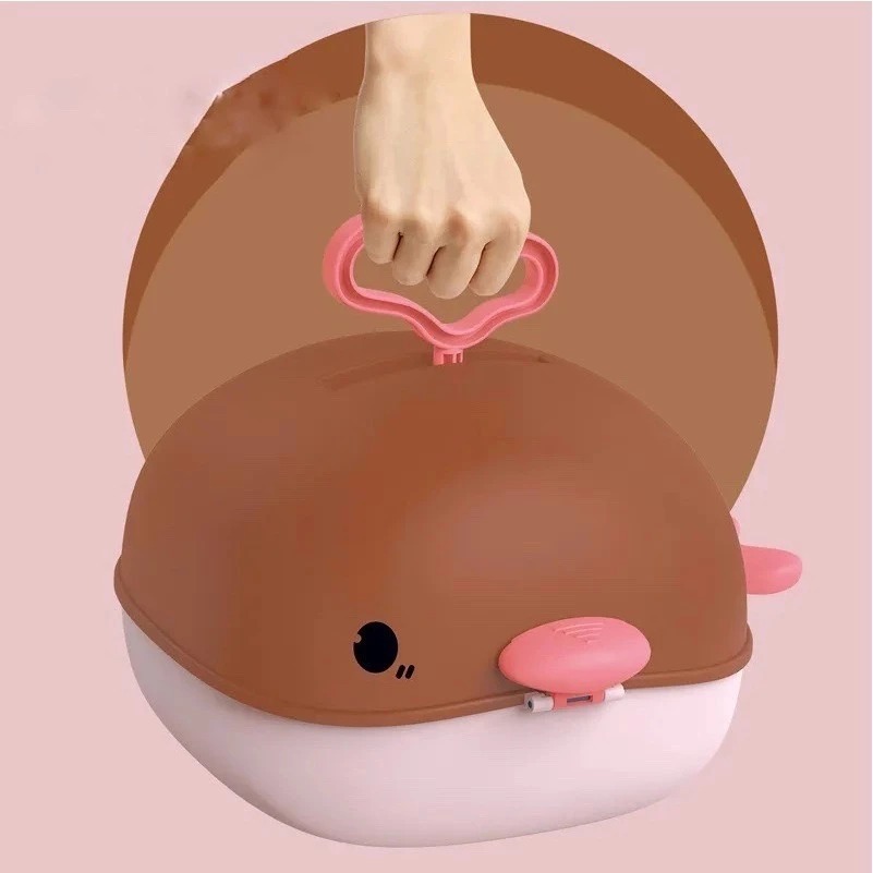 ✿AREA.TOY✿ 鯨魚造型背包 家家酒 可當背包、手提箱 簡易組裝 豐富主題廚房/工具/美妝/醫療-細節圖4