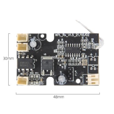 ✿AREA.TOY✿ D12 WPL 頑皮龍  原廠主機板 D12 D42 D22 D32 WL01 全系列 通用主板-細節圖4