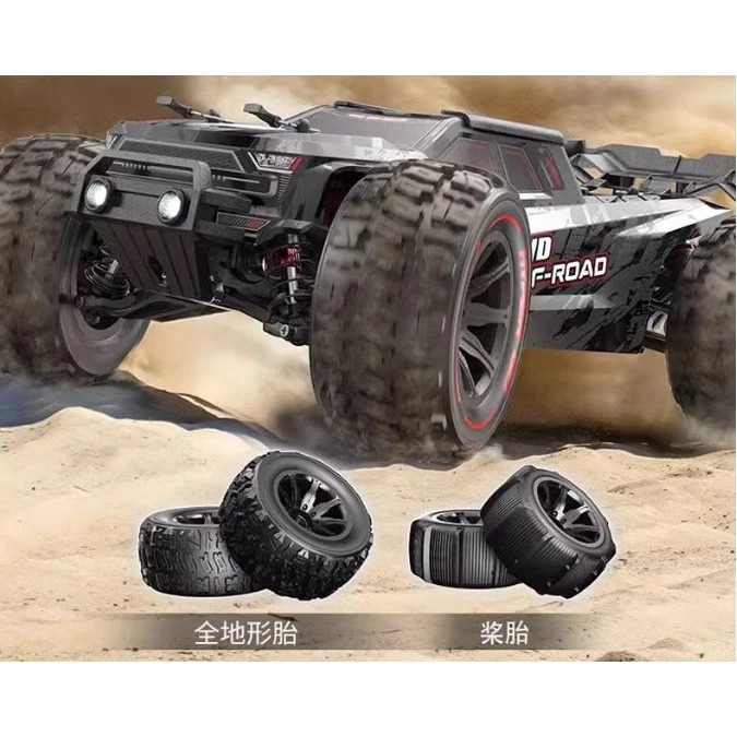 ✿AREA.TOY✿ 美嘉欣 14210 V2 無刷 越野 最高時速75KM/H 3000mAh 大腳車 競速 遙控車-細節圖2