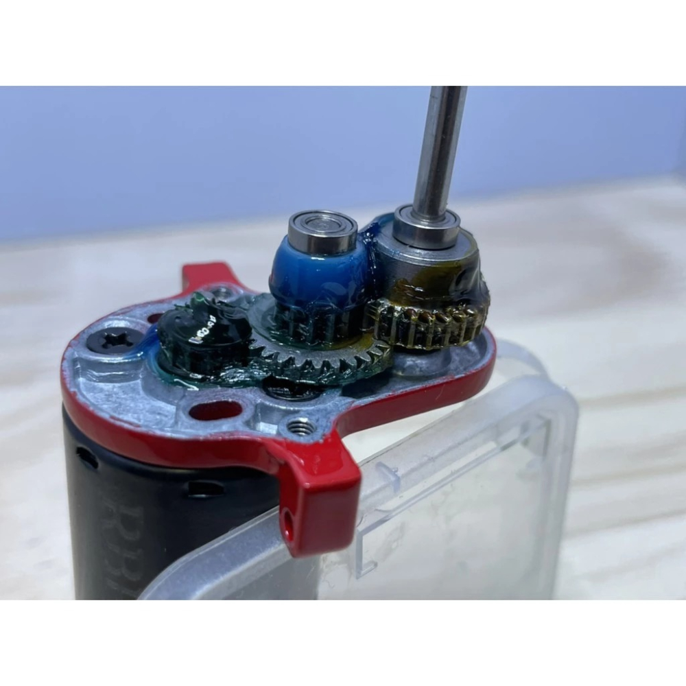 ✿AREA.TOY✿ D12 WPL 頑皮龍 RBR/C R491 金屬 波箱 含370黑馬達 金屬波箱-細節圖2